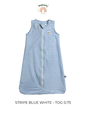 Sleepsack - Kantong Tidur Bayi Motif - Stripe Series (TOG 0.75) [Selimut Bayi Instant]